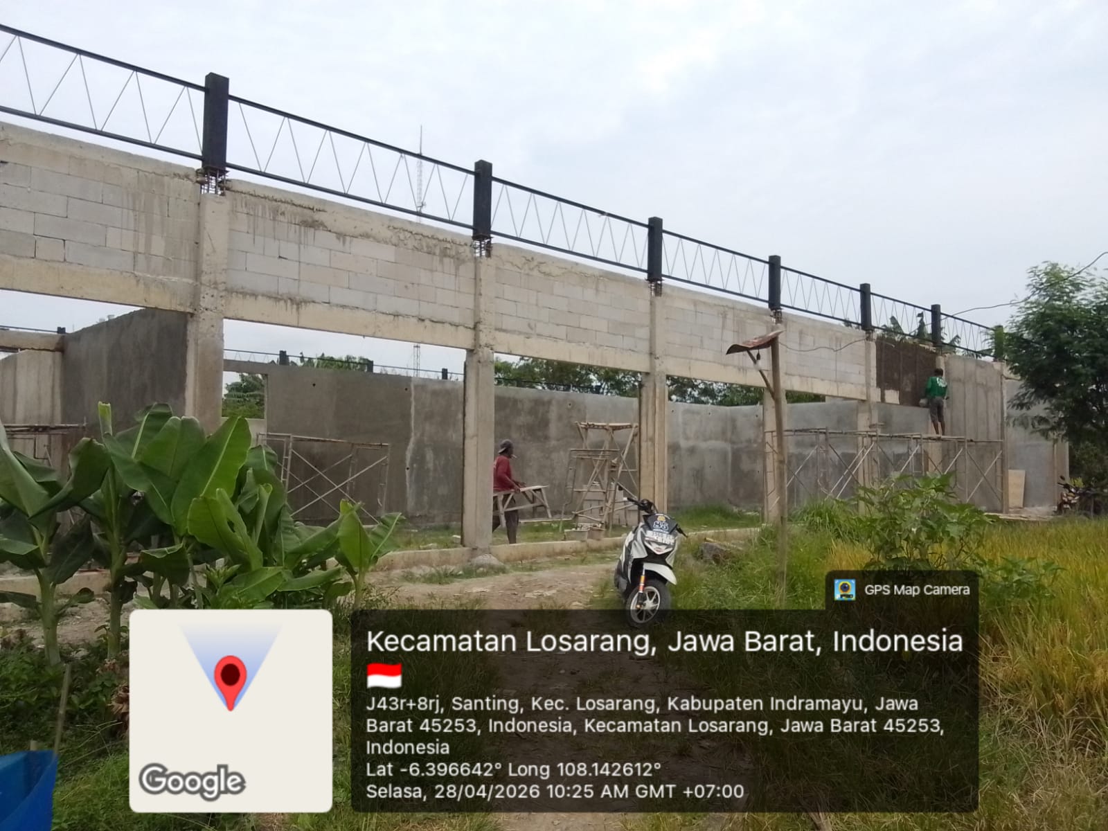 Progres Pembangunan KDMP Desa Santing berjalan 40 %